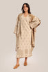 Multi-patterned patchwork jacquard coat